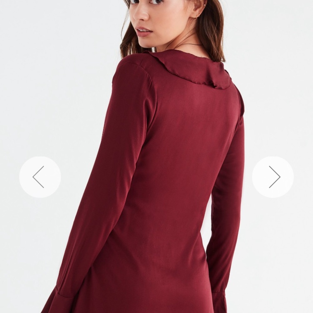 Urban outfitters ruffle wrap dress - Picture 3 of 3